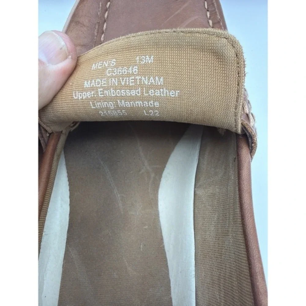 Cole Haan Grand 360 Penny Loafers Men's 13M Brown Leather Slip-On Shoes.    1603